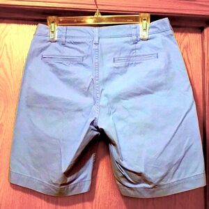 New Bonobos blue purple washed 9” classic cotton chino shorts 30 NEEDS A REPAIR